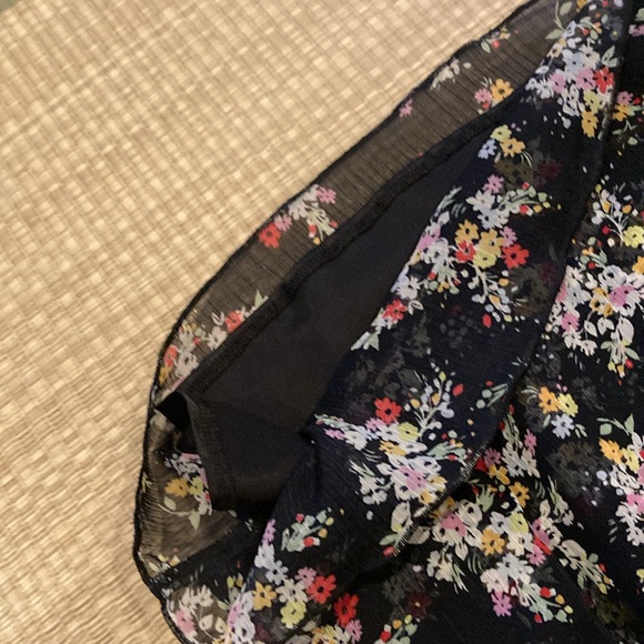 Black floral dress - Picture 5 of 6